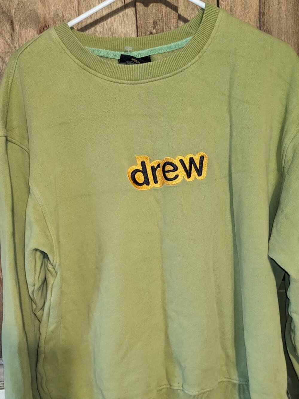 Drew House Crewneck in light green XL